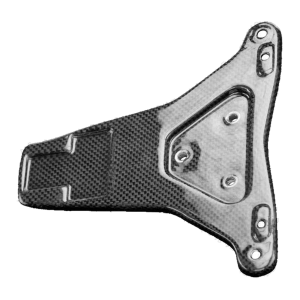 Preview: F&F Carbon Kennzeichenhalter, Carbon/Glasfaser – Ducati Panigale V4, Panigale V4S u. a.