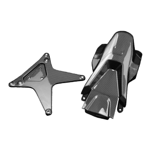 Preview: F&F Carbon Kennzeichenhalter (Set), Carbon/Glasfaser – Ducati Multistrada 1260 ab 2018