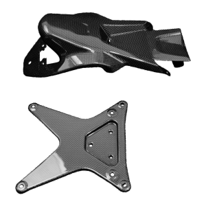 Preview: F&F Carbon Kennzeichenhalter (Set), Carbon/Glasfaser – Ducati Multistrada 1260 ab 2018