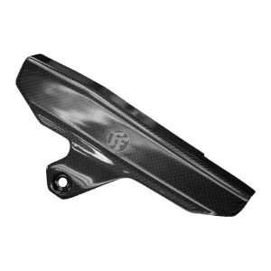 Preview: F&F Carbon Kettenschutz vorn, 100 % Carbon – Ducati Monster S2R 1000, S4R u. a.