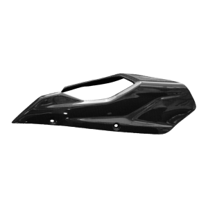 F&F Carbon Kettenschutz vorn, 100 % Carbon – Ducati Multistrada V4 ab 2021