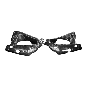 Preview: F&F Carbon Kühlerverkleidung-Halter, 100 % Carbon – Ducati Monster 1200, Monster 1200S u. a.