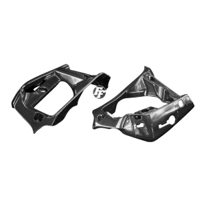 Preview: F&F Carbon Kühlerverkleidung-Halter, 100 % Carbon – Ducati Monster 1200, Monster 1200S u. a.