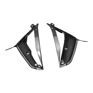 Preview: F&F Carbon Kühlerverkleidung, Carbon/Glasfaser – MV Agusta Rivale 800
