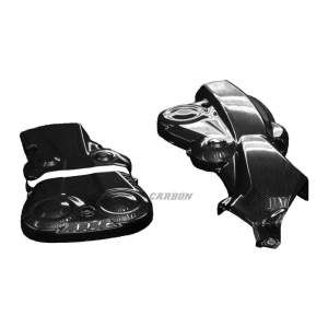 Preview: F&F Carbon Motorabdeckung, Carbon/Glasfaser – Ducati Hypermotard 950 ab 2019