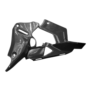 F&F Carbon Motorabdeckung, Carbon/Glasfaser – Ducati Supersport 2017–2020