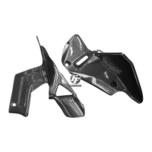 Preview: F&F Carbon Motorabdeckung, Carbon/Glasfaser – Ducati Supersport 2017–2020