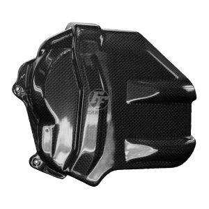 F&F Carbon Motorabdeckung links, Carbon/Glasfaser – Ducati Panigale V4, Panigale V4S u. a.