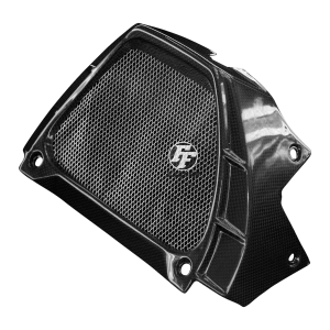 Preview: F&F Carbon Ölkühlerabdeckung, Carbon/Glasfaser – Aprilia Tuono V4 2015–2020
