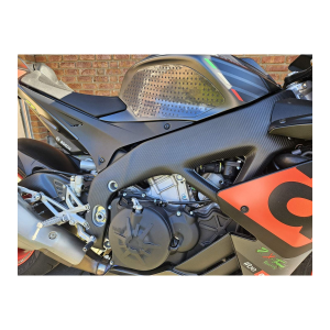 F&F Carbon Rahmenschutz, Carbon/Glasfaser – Aprilia RSV4 ab 2009