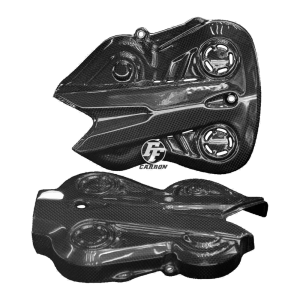 Preview: F&F Carbon Riemenabdeckung, Carbon/Glasfaser – Ducati Diavel 2010–2018