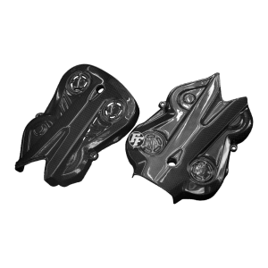 Preview: F&F Carbon Riemenabdeckung, Carbon/Glasfaser – Ducati Diavel 2010–2018