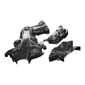 F&F Carbon Riemenabdeckung, Carbon/Glasfaser – Ducati Multistrada 1200 2015–2017, Multistrada 1200S Touring