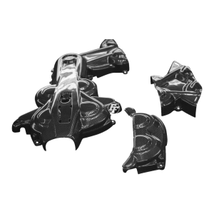 Preview: F&F Carbon Riemenabdeckung, Carbon/Glasfaser – Ducati Multistrada 1200 2015–2017, Multistrada 1200S Touring