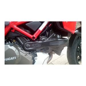 F&F Carbon Riemenabdeckung, 100 % Carbon – Ducati Multistrada 1200 2015–2017, Multistrada 1200S Touring