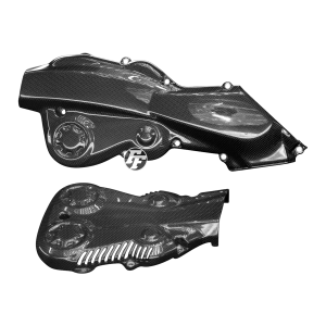 Preview: F&F Carbon Riemenabdeckung, Carbon/Glasfaser – Ducati Supersport 939 2017–2020, Supersport 950 ab 2021 u. a.