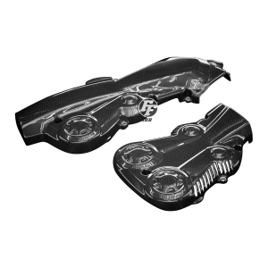 Preview: F&F Carbon Riemenabdeckung, Carbon/Glasfaser – Ducati Supersport 939 2017–2020, Supersport 950 ab 2021 u. a.