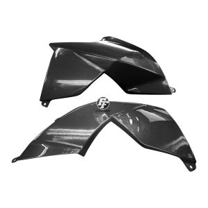 Preview: F&F Carbon Seitenverkleidung, Carbon/Glasfaser – Aprilia Dorsoduro 1200 2010–2018