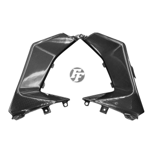 F&F Carbon Seitenverkleidung, Carbon/Glasfaser – Aprilia Shiver 2007–2009