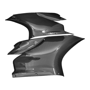 F&F Carbon Seitenverkleidung, Carbon/Glasfaser – Ducati 899, 1199