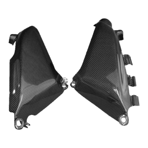 F&F Carbon Seitenverkleidung unter Rahmen, Carbon/Glasfaser – Ducati Monster 696, Monster 796 u. a.