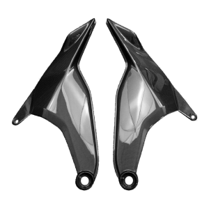 F&F Carbon Seitenverkleidung unter Sitz, Carbon/Glasfaser – Ducati Diavel V4 ab 2023