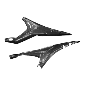 Preview: Fianchetto laterale sottosella F&F Carbon, carbonio/fibra di vetro – Ducati Panigale V4, Panigale V4 SP ecc.