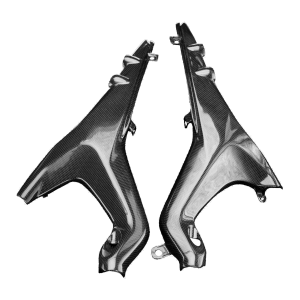 F&F Carbon Seitenverkleidung unter Sitz, Carbon/Glasfaser – Ducati Streetfighter V4 ab 2020