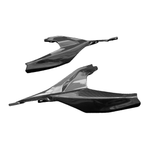 Preview: F&F Carbon Seitenverkleidung unter Sitz, 100 % Carbon – Ducati Streetfighter V2 ab 2021
