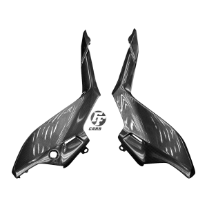 F&F Carbon Seitenverkleidung unter Sitz, Carbon/Glasfaser – Ducati Supersport 939 2017–2020, Supersport 950 ab 2021