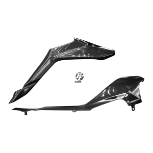 Preview: F&F Carbon Seitenverkleidung unter Sitz, Carbon/Glasfaser – Ducati Supersport 939 2017–2020, Supersport 950 ab 2021