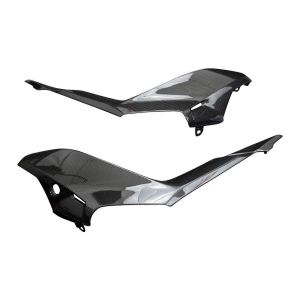 Preview: F&F Carbon Seitenverkleidung unter Sitz, Carbon/Glasfaser – Ducati Supersport 939 2017–2020