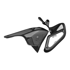 Preview: F&F Carbon Seitenverkleidung unter Tank, Carbon/Glasfaser – Aprilia RSV Tuono 2003–2005