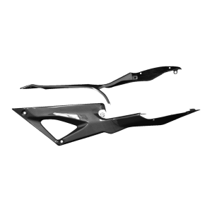 Preview: F&F Carbon Seitenverkleidung unter Tank, Carbon/Glasfaser – Ducati 1098, 1198 u. a.