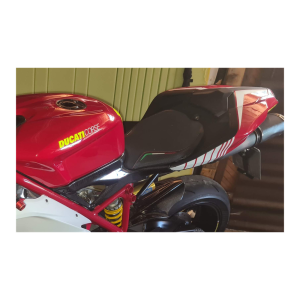 Preview: F&F Carbon Seitenverkleidung unter Tank, Carbon/Glasfaser – Ducati 1098, 1198 u. a.