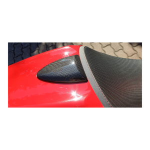 Preview: F&F Carbon Sitz-Pad, Carbon/Glasfaser – Ducati Monster 696, Monster 796 u. a.