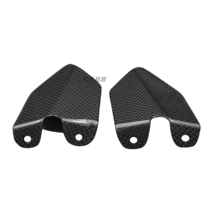 Preview: F&F Carbon Sozius-Fersenschützer, Carbon/Glasfaser – Ducati 999