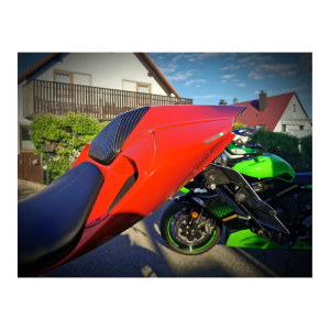 Preview: F&F Carbon Soziussitz-Abdeckung, Carbon/Glasfaser – Ducati Panigale 899, Panigale 1199