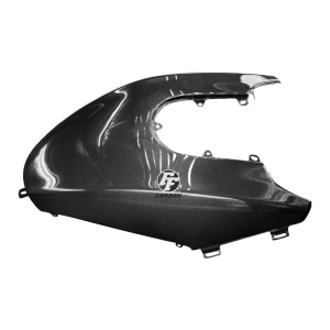 Preview: F&F Carbon Tankverkleidung, Carbon/Glasfaser – Ducati Divael 2010–2018