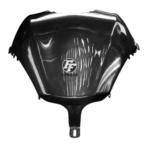 Preview: F&F Carbon Tankverkleidung, Carbon/Glasfaser – Ducati Divael 2010–2018