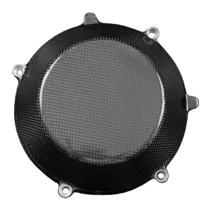 F&F Carbon Trockenkupplung-Cover, 100 % Carbon – Ducati (luftgekühlte 4 Ventil Motoren)