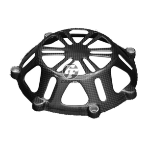 F&F Carbon Trockenkupplung-Cover, 100 % Carbon – Ducati (luftgekühlte 4 Ventil Motoren)
