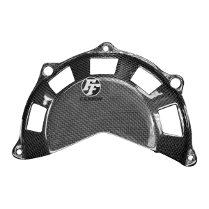 F&F Carbon Trockenkupplung-Cover, 100 % Carbon – Ducati (luftgekühlte 4 Ventil Motoren)