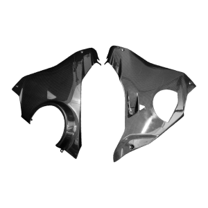 F&F Carbon Untere Seitenverkleidung, 100 % Carbon – Ducati Panigale V4/V4S ab 2025