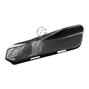Preview: F&F Carbon Verkleidung unterhalb des Rahmens / Tanks links, 100 % Carbon – Ducati Monster 1200, Monster 1200S u. a.