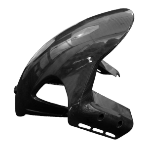 Preview: F&F Carbon Vorderes Schutzblech, Carbon/Glasfaser – Ducati DesertX ab 2026
