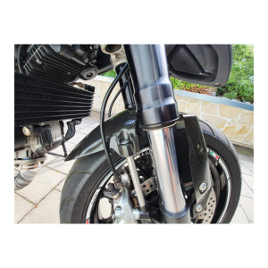 Preview: F&F Carbon Vorderes Schutzblech, Carbon/Glasfaser – Ducati Hypermotard 796, Hypermotard 1100