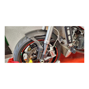 Parafango anteriore F&F Carbon, carbonio/fibra di vetro – Ducati Monster S4R, Monster S2R ecc.