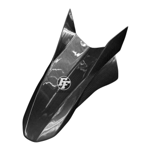 Preview: F&F Carbon Vorderes Schutzblech (Oberes Teil), Carbon/Glasfaser – Aprilia SMV 750 Dorsoduro 2008–2013, SMV 900 Dorsoduro 2017–2022 u. a.