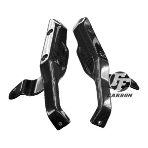 Preview: F&F Carbon Vorderes Schutzblech-Seitenteile, 100 % Carbon – Ducati Scrambler 1100, Scrambler 1100 Special u. a.
